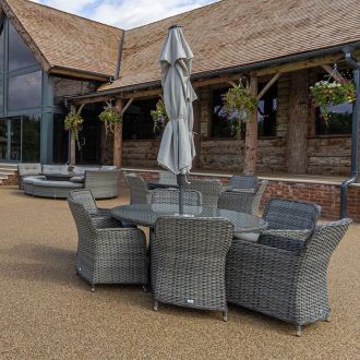 Premium Resin Bound Driveway installation in garden patio area